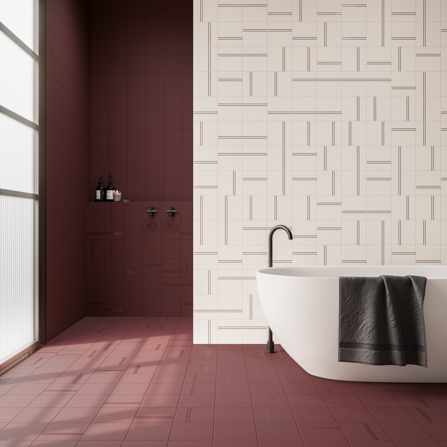 23_Point_&_Dash_Burgundy-Dash_Neutral_Burgundy_&_Dash_Burgundy_15_x_15